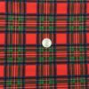Red Tartan Christmas Plaid Cotton Lycra
