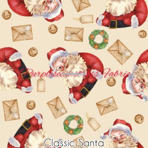 Classic Santa Cotton Lycra