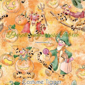 Costume Tigger Cotton Lycra