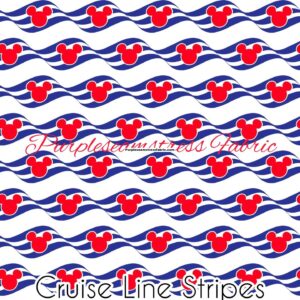 Cruise Line Stripes Cotton Lycra