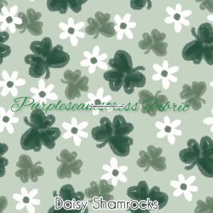 Daisy Shamrocks Cotton Lycra