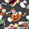 Dalmatians Halloween Cotton Lycra