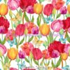 Danish Spring Cotton Lycra Tulips