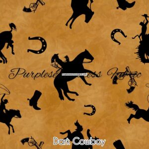 Dark Cowboy Cotton Lycra
