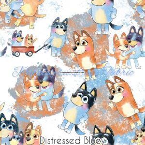 Distressed Bluey Cotton Lycra