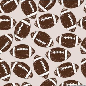 Distressed Football Cotton Lycra
