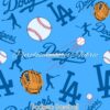 Dodgers Baseball Cotton Lycra