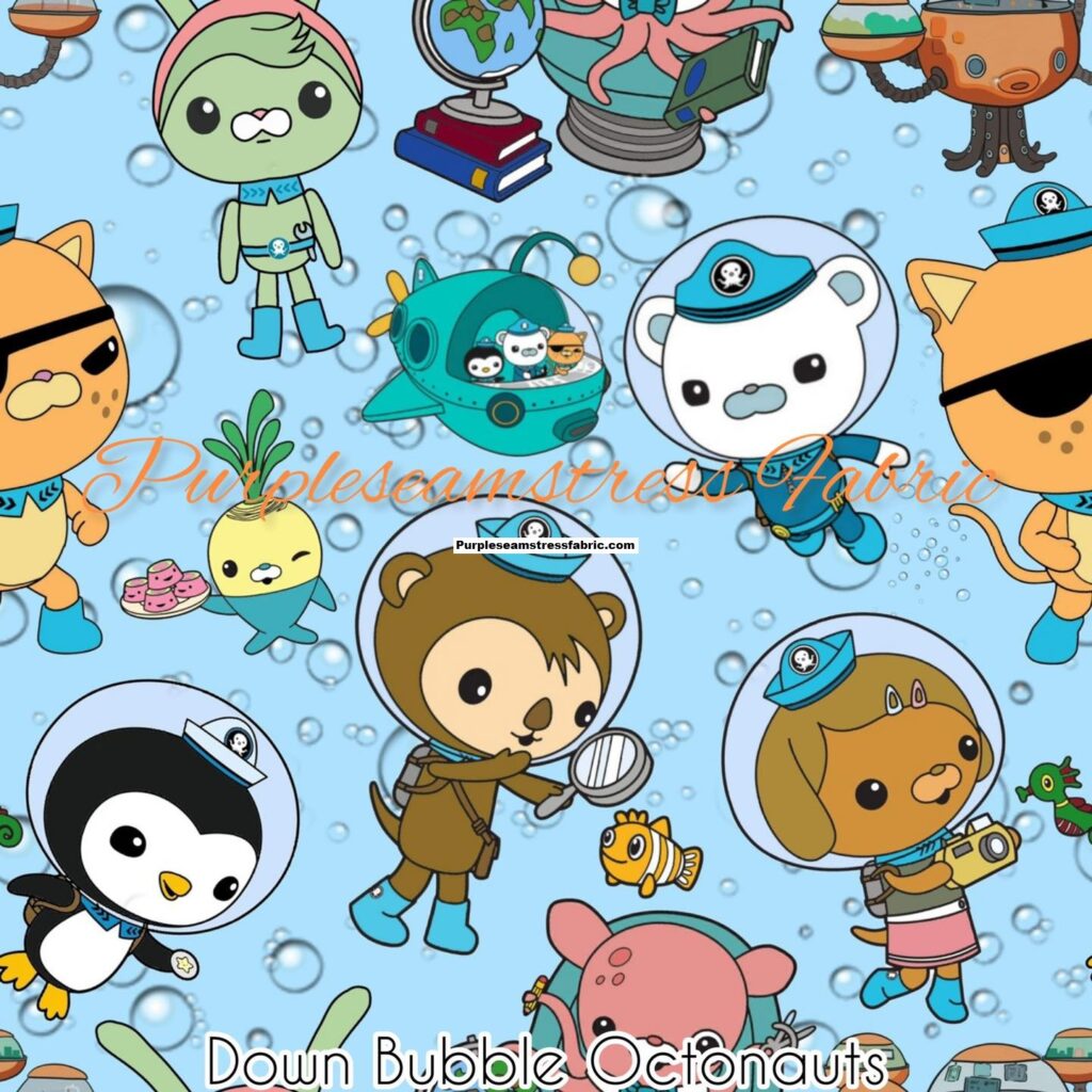 Down Bubble Octonauts – Purpleseamstress Fabric