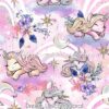 Floral Dreaming Unicorn Cotton Lycra