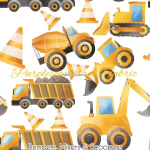 Dumper, Mixers & Scoopers Cotton Lycra