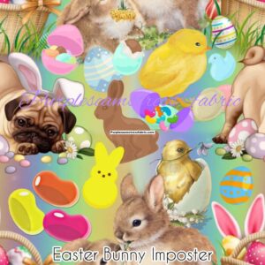 Easter Bunny Imposter Cotton Lycra