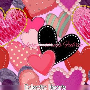 Eclectic Hearts Cotton Lycra