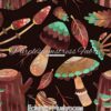 Eclectic Mushrooms Cotton Lycra
