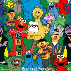 Elmo & Friends Cotton Lycra