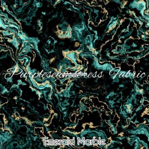 Emerald Marble Cotton Lycra