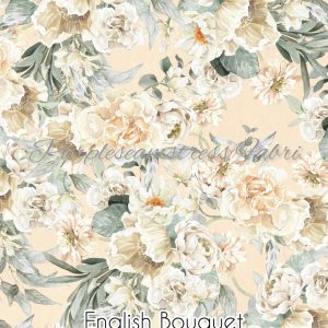 English Bouquet - Fabric