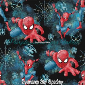 Evening Sky Spidey Cotton Lycra