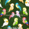 Exotic Baby Birds Cotton Lycra