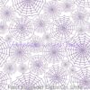 Faint Lavender Webs on white Cotton Lycra