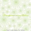 Faint Lime Webs on white Cotton Lycra
