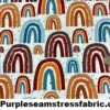 Fall Rainbows Cotton Lycra