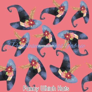 Fancy Witches Hats Cotton Lycra