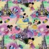 Fantasy Castle Minnie Cotton Lycra