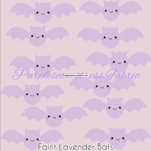 Faint Lavender Bats Cotton Lycra