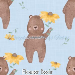 Flower Bear Cotton Lycra