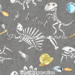 Fossil Excavation Cotton Lycra