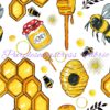 Fresh Honey Bees Cotton Lycra