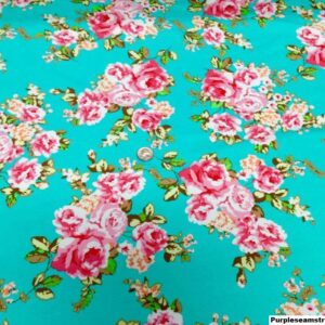 Butterfly Garden Bluey – Purpleseamstress Fabric