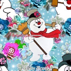 Frosty Floral Cotton Lycra