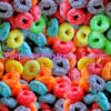 Fruit Loops Cotton Lycra