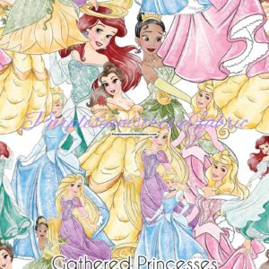 Gathered Princesses Cotton Lycra