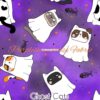 Ghost Cats Cotton Lycra