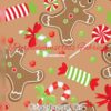 Gingerbread Girl Cotton Lycra