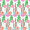 Girly Cacti Cotton Lycra