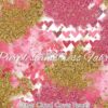 Glitter Cloud Cover Hearts Cotton Lycra