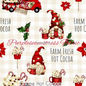 Gnome Hot Cocoa Cotton Lycra