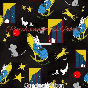 Goodnight Moon Cotton Lycra