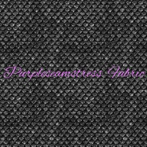 Graphite Glitter Dragon Scales Cotton Lycra