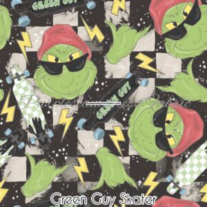 Green Guy Skater Cotton Lycra