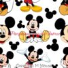 Greetings M Mouse Cotton Lycra