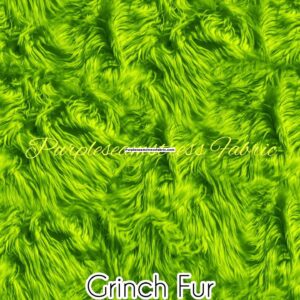 Grinch Fur Cotton Lycra