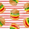 Gummy Burgers Cotton Lycra
