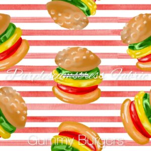 Gummy Burgers Cotton Lycra