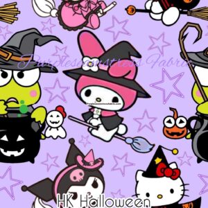 HK Halloween Cotton Lycra