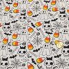 Halloween Boo Cotton/Lycra