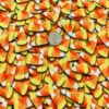 Candy Corn Collage Cotton Lycra